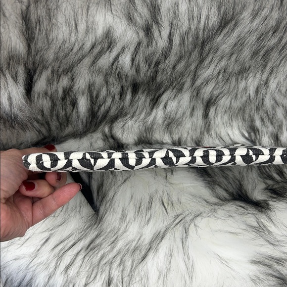 Brighton red black LOVE canvas makeup pouch, EUC - Picture 8 of 9